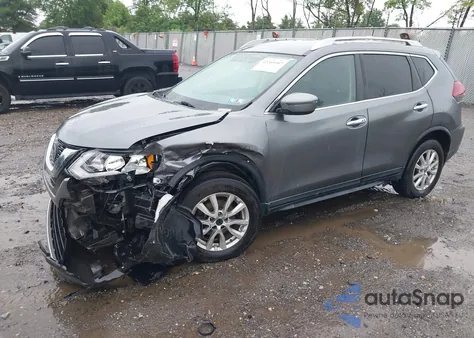 2018 Nissan Rogue Sv z USA, uszkodzony, nr VIN KNMAT2MV0JP597642